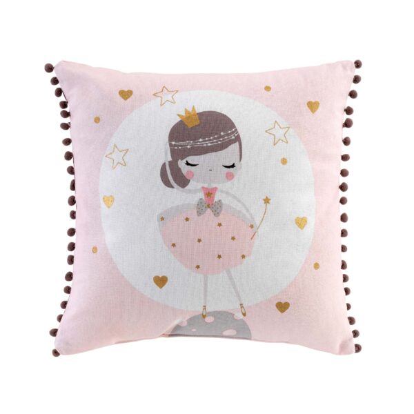 Μαξιλάρι Σχ. Petite princesse διακοσμητικό 40x40cm