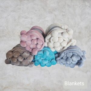 Κουβέρτα Fleece Πον Πον  Σε  6 Χρωματισμούς  Μονή