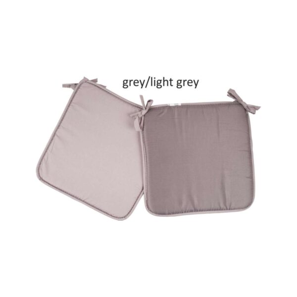 Μαξιλάρι καρέκλας δίχρωμο Σχ.Reli grey/l.grey 38x38x2cm 100% microfiber Κωδ. Reli grey/l.grey (Αντιγραφή)