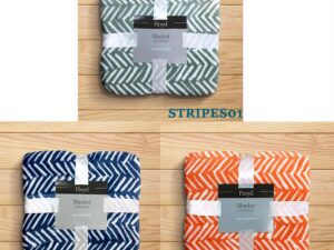 Κουβέρτα Flannel Stripes 160 x 220