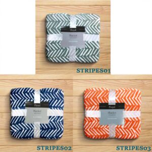 Κουβέρτα Flannel Stripes 160 x 220