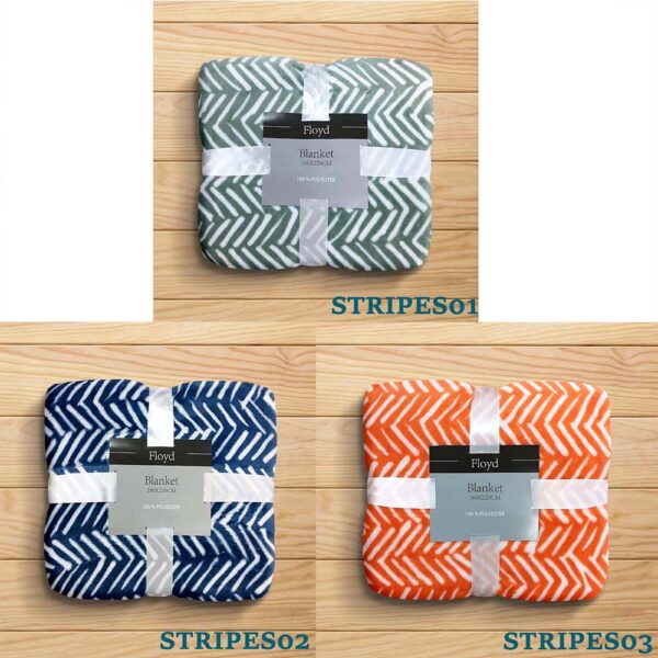 Κουβέρτα Flannel Stripes 160 x 220