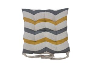 Μαξιλάρι καρέκλας Σχ.Waves 40x40cm 70% cotton – 30% pol. Κωδ. Waves