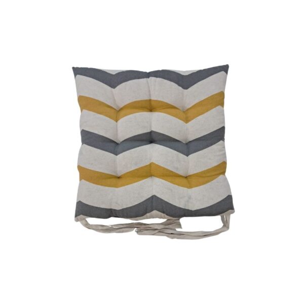 Μαξιλάρι καρέκλας Σχ.Waves 40x40cm 70% cotton – 30% pol. Κωδ. Waves