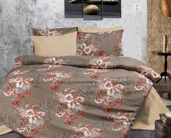 Σετ Σεντόνια Linea Home Υπέρδιπλο σχ.Dahlia