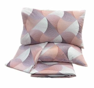 Σετ Σεντόνια Linea Home Υπέρδιπλο σχ.Candle Berry 220 x 240