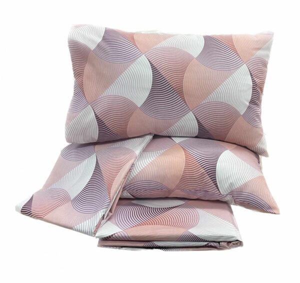 Σετ Σεντόνια Linea Home Υπέρδιπλο σχ.Candle Berry 220 x 240