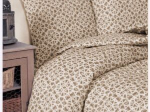 Σετ Σεντόνια Linea Home King Size σχ.Prism μπέζ (Αντιγραφή)