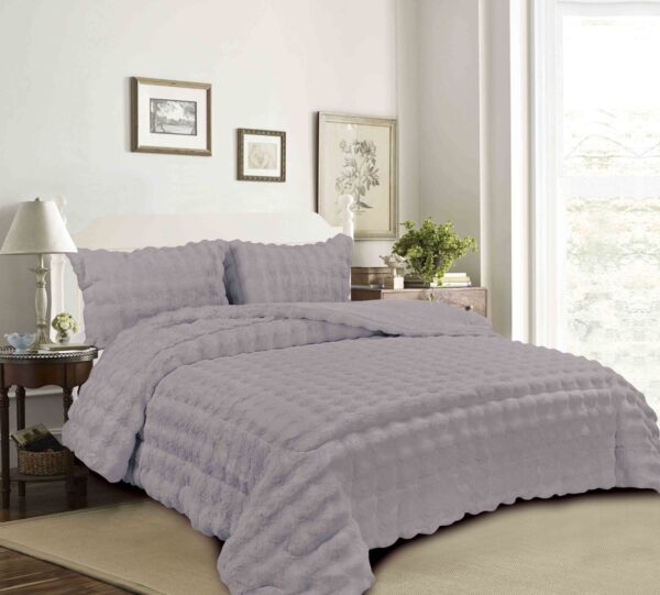 Γούνινο Κουβερτοπάπλωμα King Size Fur Quilts Elephant