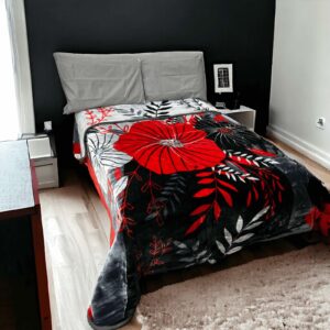 Κουβέρτα εμπριμέ Red Passion