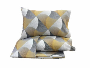 Σετ Σεντόνια Linea Home Διπλό σχ. Candle Gold 200 x 240