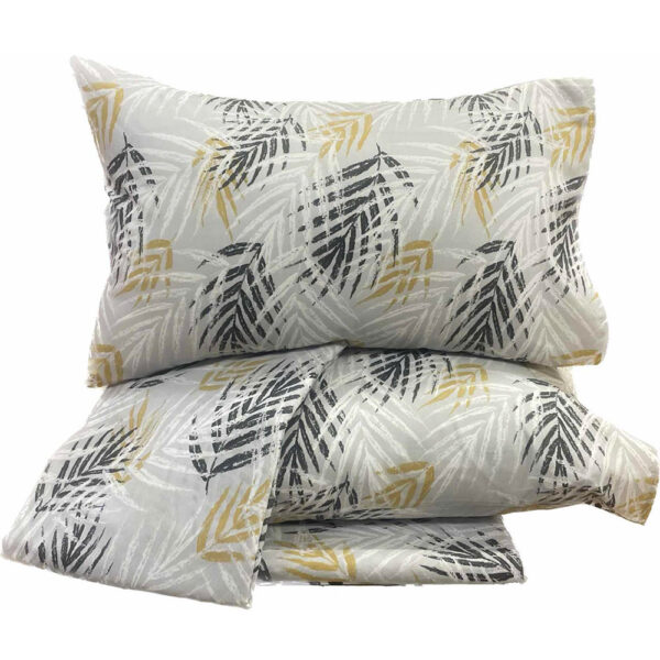 Σετ Σεντόνια Linea Home Διπλό σχ. Palm Gold 200 x 240