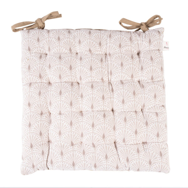 Μαξιλάρι καρέκλας Σχ.Evelyn 40x40cm διπλής όψης 100% cotton