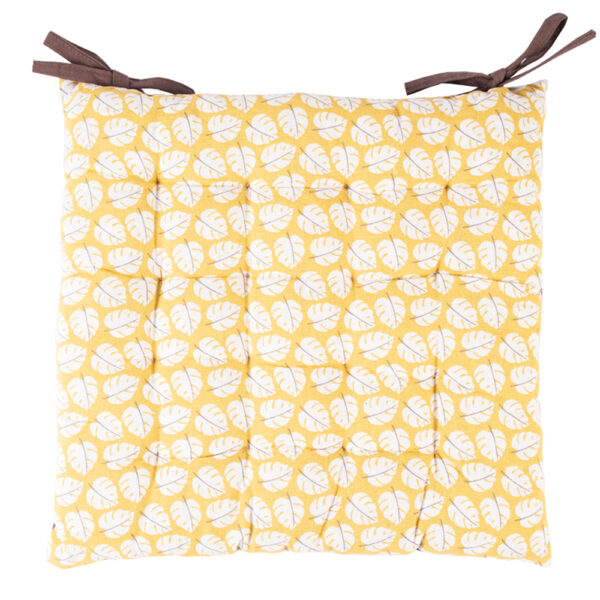 Μαξιλάρι καρέκλας Σχ.Flora 40x40cm διπλής όψης 100% cotton
