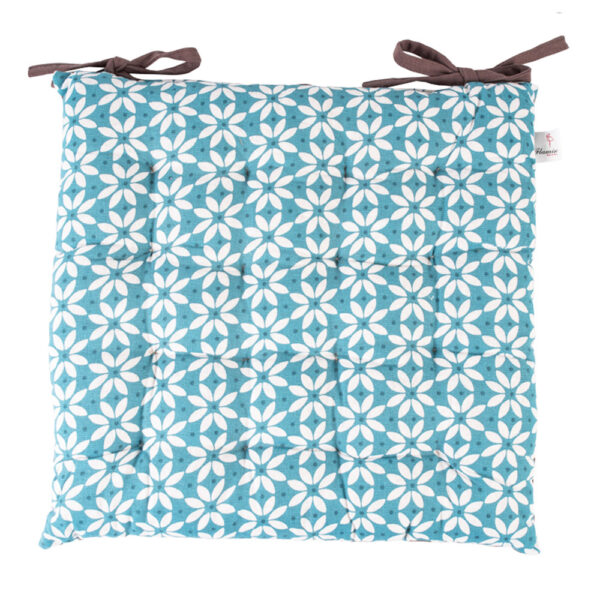 Μαξιλάρι καρέκλας Σχ.Hilda 40x40cm διπλής όψης 100% cotton