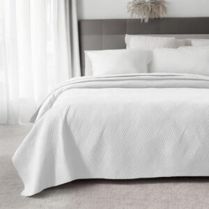 Καλοκαιρινό Κουβερλί 100% microfiber Mercer 220x240 Λευκό