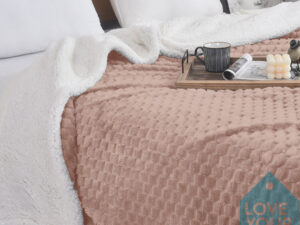 Κουβέρτα sherpa  Super Soft σε δύο διαστάσεις Μπέζ