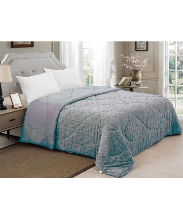 Κουβερτοπάπλωμα ανάγλυφο Patagonia  γκρί Linea Home