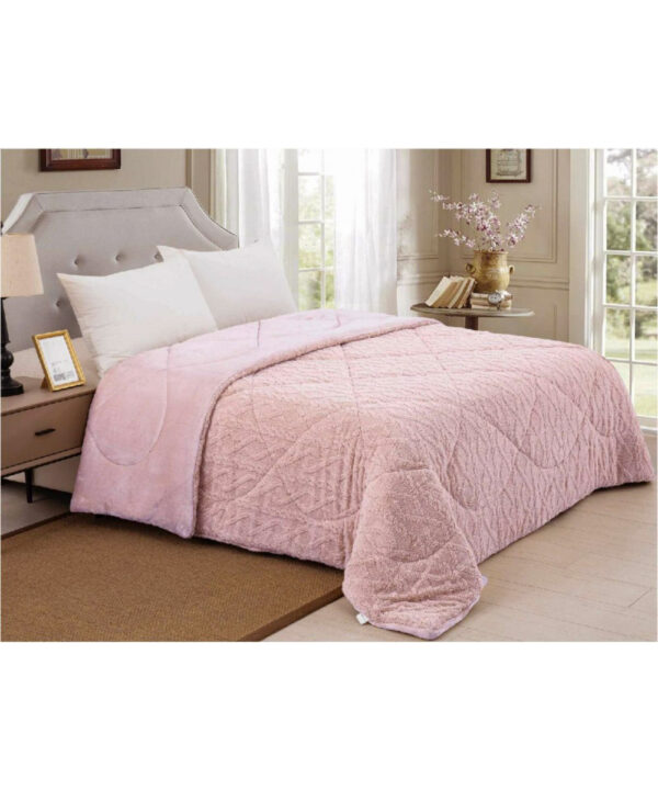 Κουβερτοπάπλωμα ανάγλυφο Patagonia  Dusty Pink Linea Home