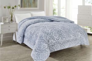 Ισοθερμικό Κουβερτοπάπλωμα flannel Giorgio No.70-2  Light Grey