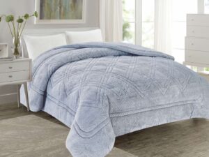 Ισοθερμικό Κουβερτοπάπλωμα flannel Giorgio No.70-3 Light Grey