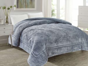 Ισοθερμικό Κουβερτοπάπλωμα flannel Giorgio No.70-3 Grey