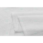 Έτοιμη ραμμένη κουρτίνα με τρέσα (2.00x1.50)- Γάζα ημίλινη K140-155 λευκή