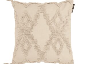 Μαξιλάρι διακοσμητικό 40Χ40cm Σχ. Abia 100% cotton Εκρού