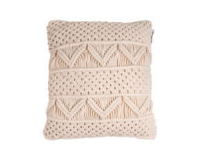 Μαξιλάρι διακοσμητικό Σχ.Macrame 100% cotton με φερμουάρ και γέμιση