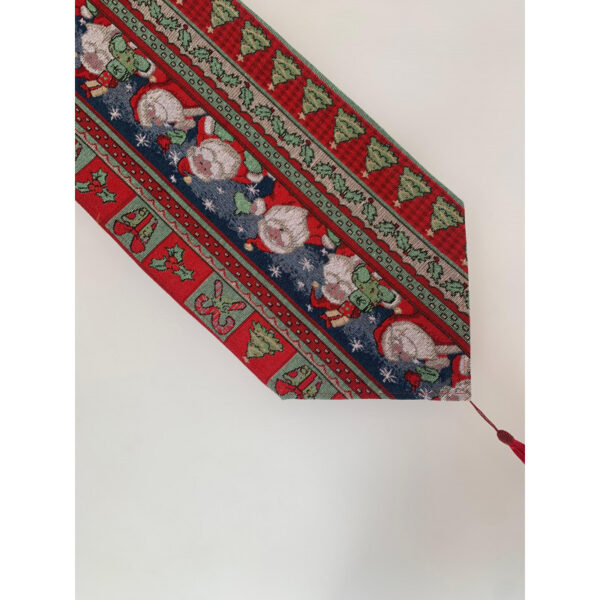 Χριστουγεννιάτικη Τραβέρσα 35x180 Santa Blue