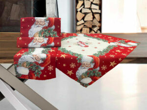 Χριστουγεννιάτικο Σετ 2 Τεμαχίων Santa-Linea Home