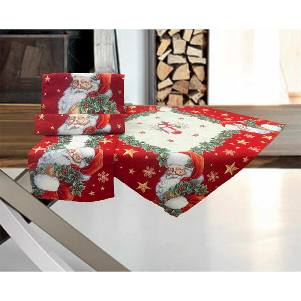 Χριστουγεννιάτικο Σετ 2 Τεμαχίων Santa-Linea Home