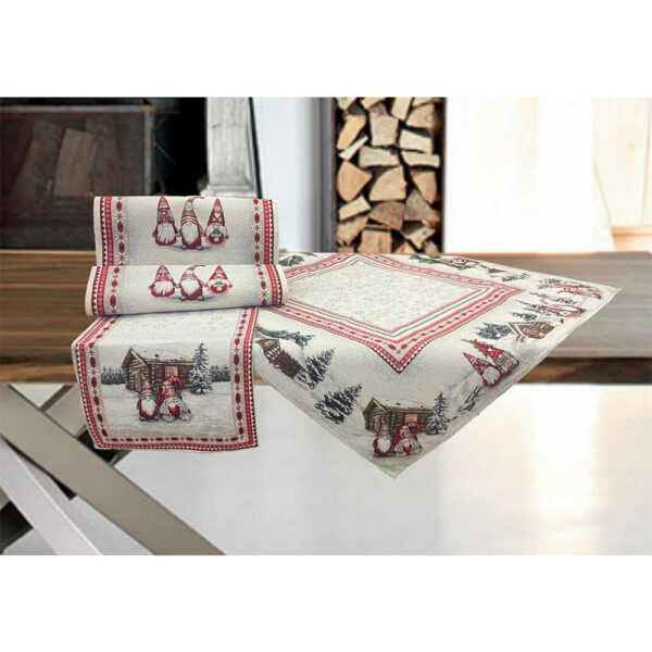 Χριστουγεννιάτικο Σετ 4 Τεμαχίων Mini Santa-Linea Home