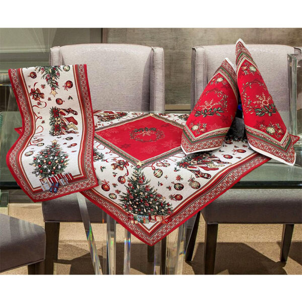 Χριστουγεννιάτικο Σετ 4 Τεμαχίων XMAS TREE-Linea Home