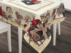Χριστουγεννιάτικο Τραπεζομάντηλο XMAS BOX GOLD-Linea Home