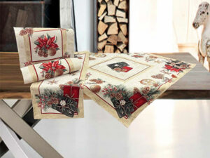 Χριστουγεννιάτικο Σετ 2 Τεμαχίων XMAS BOX GOLD-Linea Home