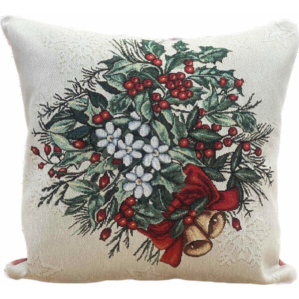 Χριστουγεννιάτικη Μαξιλαροθήκη XMAS PRESENTS  45x45-Linea Home